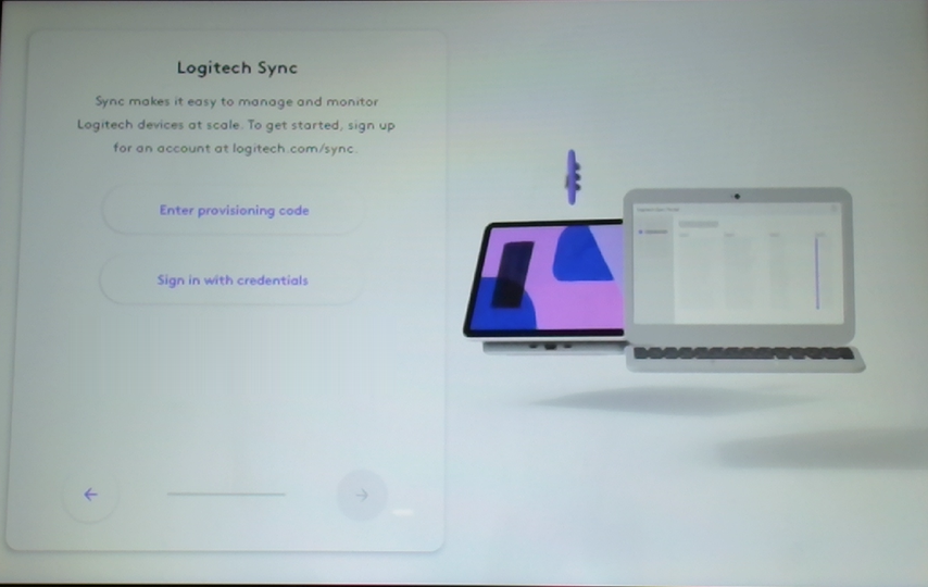 How to provision Logi Dock Flex to Sync – Logitech B2B Support